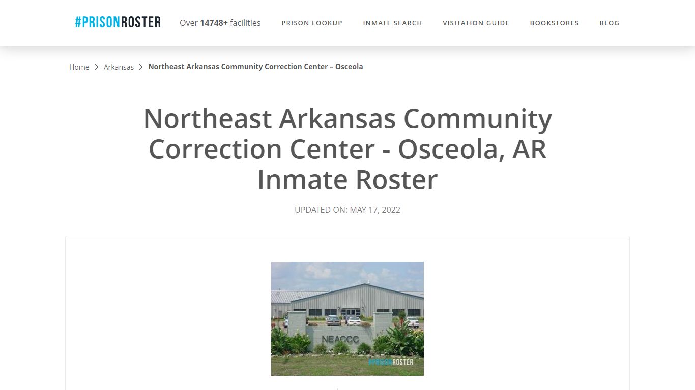 Northeast Arkansas Community Correction ... - Inmate Locator