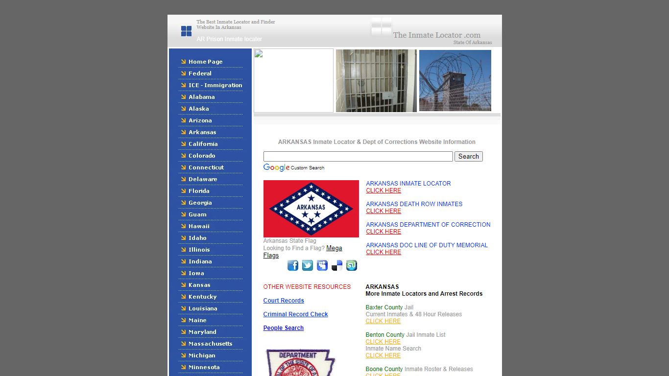 Arkansas DOC & Arkansas Inmate Locator, Find Inmates